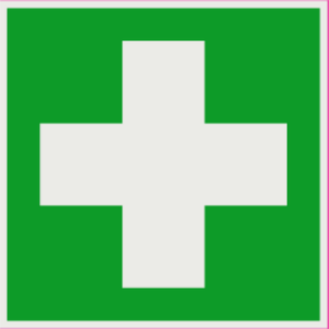Hinweisschild aus Hart-PVC 200x200mm