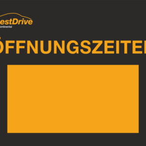 Grundplatte für Öffnungszeiten groß