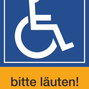 Hinweisschild A4